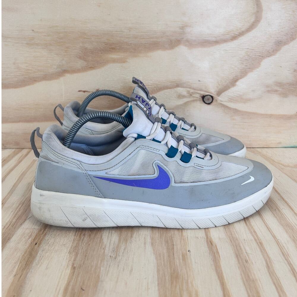 Nike - SB Nyjah Free 2 - Sneakers - Gray - Men's - 9.5 - BV2078-008